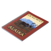 Carnet Scène Caribou - Skagway, Alaska (Côté gauche)