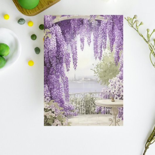 Carnet Scène de bord de mer avec Lilacs