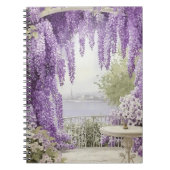 Carnet Scène de bord de mer avec Lilacs (Devant)