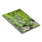 Carnet Scène de Forêt Verte Magique. (Côté Droit)