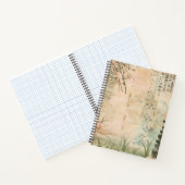 Carnet Scène de jardin de fleurs de cerisier (2) (Intérieur)