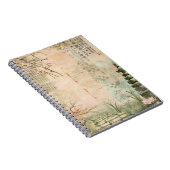 Carnet Scène de jardin de fleurs de cerisier (2) (Côté Droit)