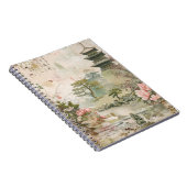 Carnet Scène de jardin de fleurs de cerisier (3) (Côté Droit)
