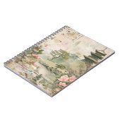 Carnet Scène de jardin de fleurs de cerisier (3) (Côté gauche)