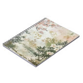 Carnet Scène de jardin de fleurs de cerisier (6) (Côté gauche)