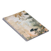 Carnet Scène de jardin de fleurs de cerisier (7) (Côté Droit)