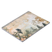 Carnet Scène de jardin de fleurs de cerisier (7) (Côté gauche)