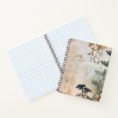 Carnet Scène de jardin de fleurs de cerisier (7) (Intérieur)