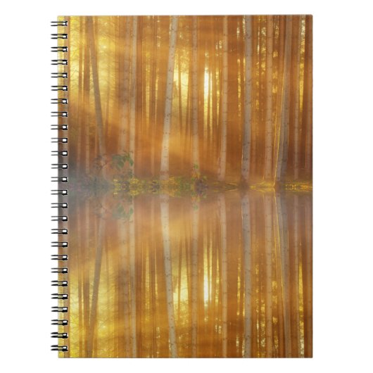Carnet Scène de la forêt de Misty (Devant)
