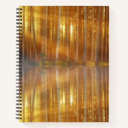 Carnet Scène de la forêt de Misty (Devant)