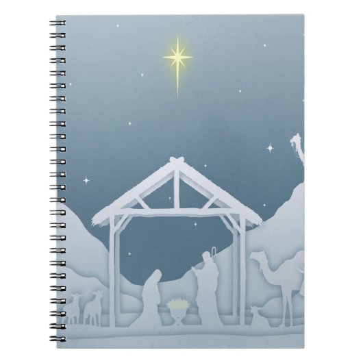 Carnet Scène de la Nativité (Devant)