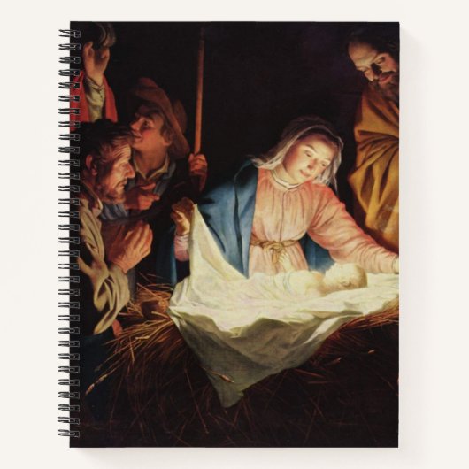 Carnet Scène de la Nativité (Devant)