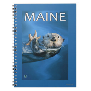 Carnet Scène de loutre de MaineSea