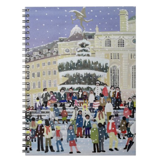 Carnet Scène de neige de Piccadilly (Devant)