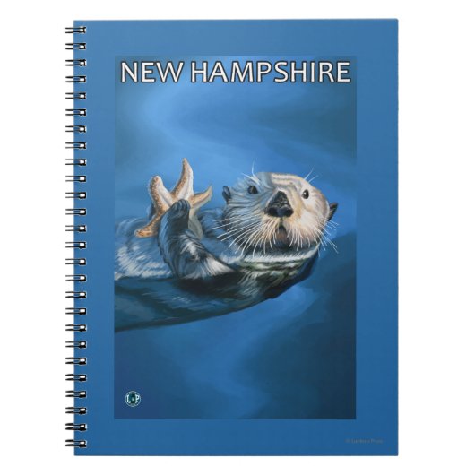 Carnet Scène de Otter de mer du New Hampshire (Devant)