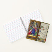 Carnet Scène de Pentecôte Manuscrit de la Renaissance méd (Intérieur)