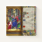 Carnet Scène de Pentecôte Manuscrit de la Renaissance méd (Dos)
