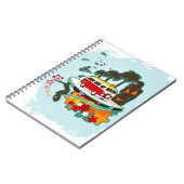 Carnet Scène De Plage Tropicale (Côté gauche)