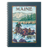 Carnet Scène de Rafting du MaineRiver (Devant)