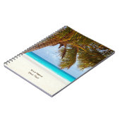 Carnet Scène de refroidissement tropicale customisée de (Côté gauche)