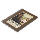 Carnet Scène de rue avec deux hommes en train de travaill (Côté gauche)