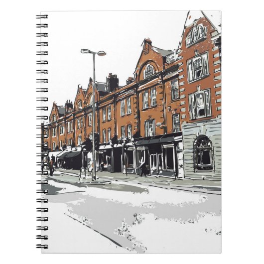 Carnet Scène de rue de Londres (Devant)