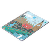 Carnet Scène de ville du Royaume-Uni (Côté gauche)