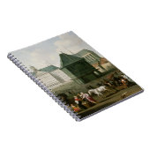 Carnet Scène du marché avant le palais de barrage, (Côté Droit)