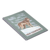 Carnet Scène du New HampshireWolf (Côté Droit)