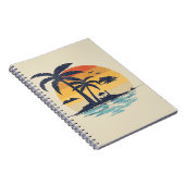 Carnet Scène estivale tropicale (Côté Droit)