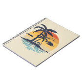Carnet Scène estivale tropicale (Côté gauche)
