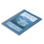 Carnet Scène glaciaire - Juneau, Alaska (Côté gauche)