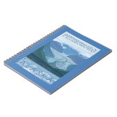 Carnet Scène glaciaire - Petersburg, Alaska (Côté gauche)