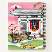 Carnet Scène japonaise (Dos)