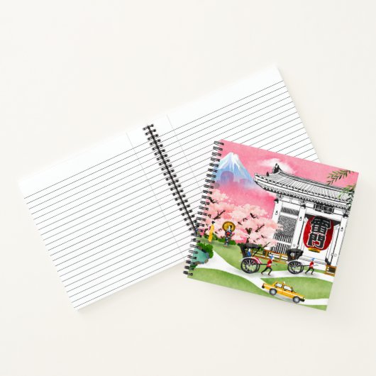 Carnet Scène japonaise (Intérieur)