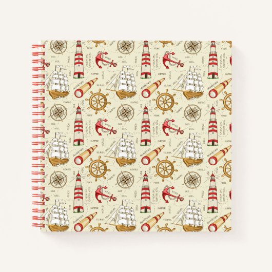 Carnet Scène Océanique (Devant)