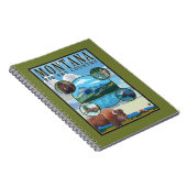 Carnet Scènes d'état du Montana (Côté Droit)