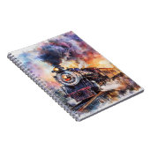 Carnet Scenic Landscape with Train (Côté Droit)