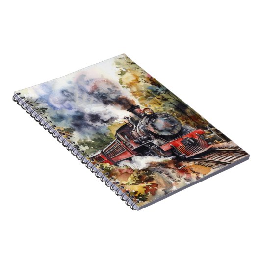 Carnet Scenic Landscape with Train (Côté Droit)