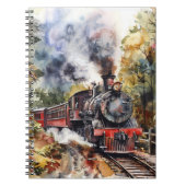 Carnet Scenic Landscape with Train (Devant)