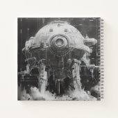 Carnet Schéma directeur monochromatique de la science-fic (Dos)