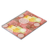 Carnet Schéma floral 2 (Côté gauche)