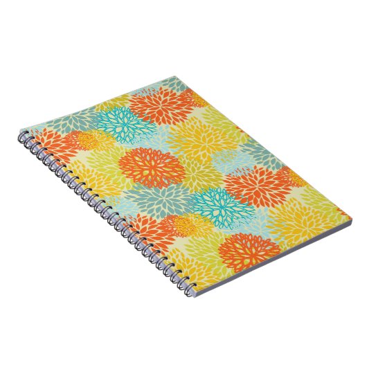 Carnet Schéma floral 3 (Côté Droit)