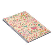 Carnet Schéma floral clair (Côté Droit)