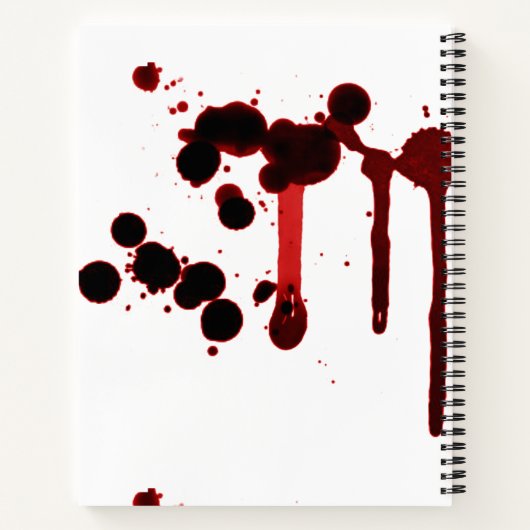 Carnet Schéma sanguin Designer (Dos)