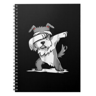 Carnet Schnauzer Cute Dabbing Funny Dab Dance Cadeau