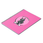 Carnet Schnauzer de poivre de sel IAAM (Côté gauche)