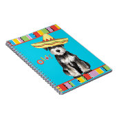 Carnet Schnauzer miniature de fiesta (Côté Droit)