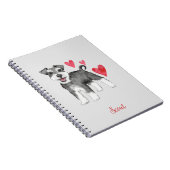 Carnet Schnauzer miniature Schnauzer (Côté Droit)