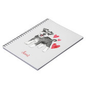 Carnet Schnauzer miniature Schnauzer (Côté gauche)